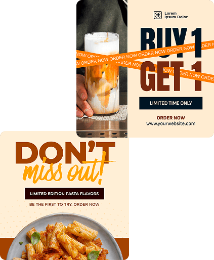 AI Generated Ad image example